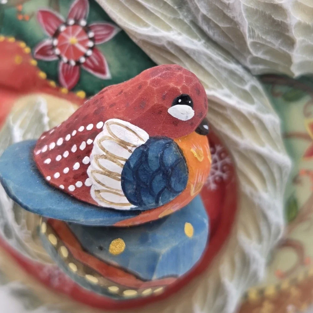 G. DeBrekht 2008 Flitter Flutter Old World Santa Limited Edition Series 518014